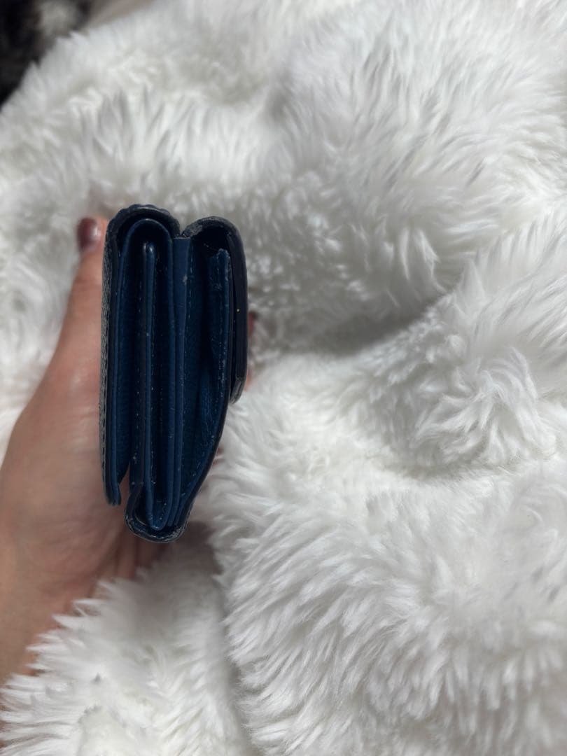 美品 SOMES SADDLE ソメスサドル ピルエット 三つ折り財布 レザー
