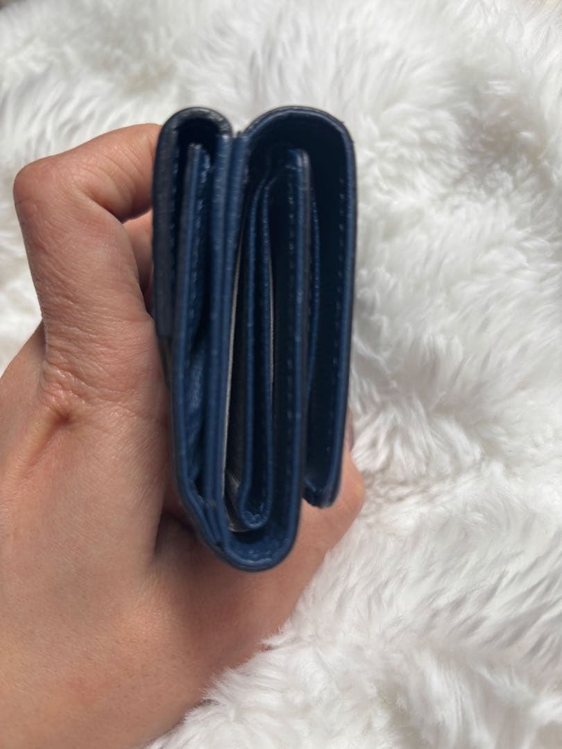 美品 SOMES SADDLE ソメスサドル ピルエット 三つ折り財布 レザー