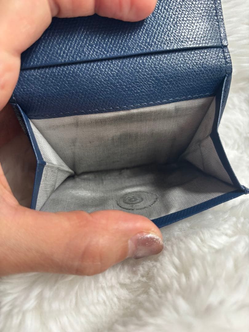 美品 SOMES SADDLE ソメスサドル ピルエット 三つ折り財布 レザー