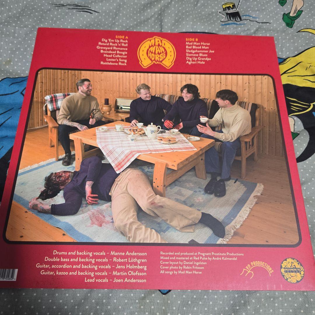 MAD MAN HORSE 1st LP サイコビリー