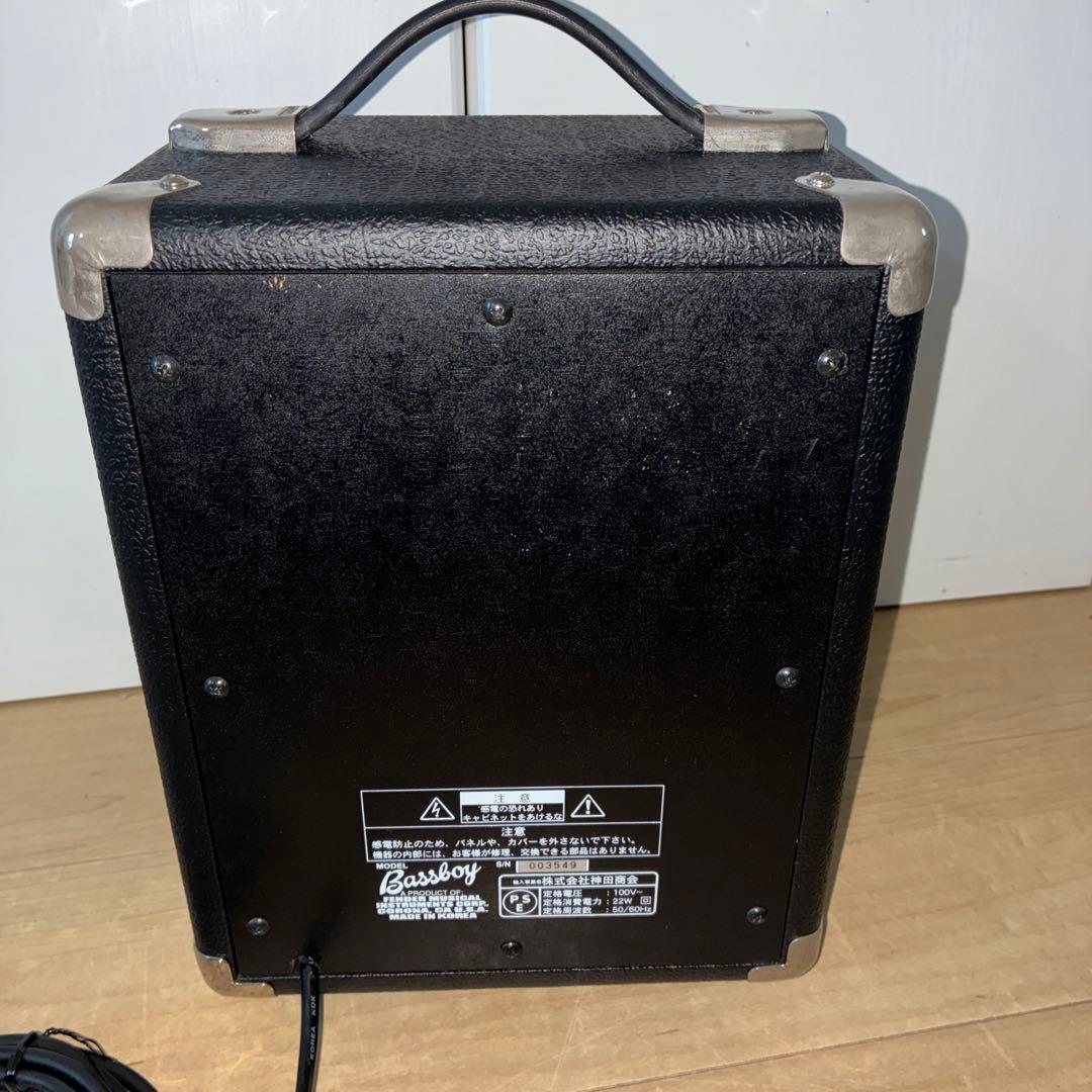 Fender Bassboy ベースボーイ ベースアンプ カナレシールド　セット