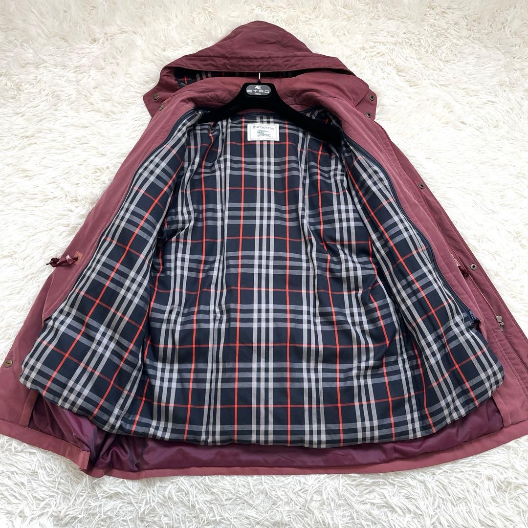 入手困難✨バーバリー　モッズコート ノバチェック L ライナー　ダウン　4way