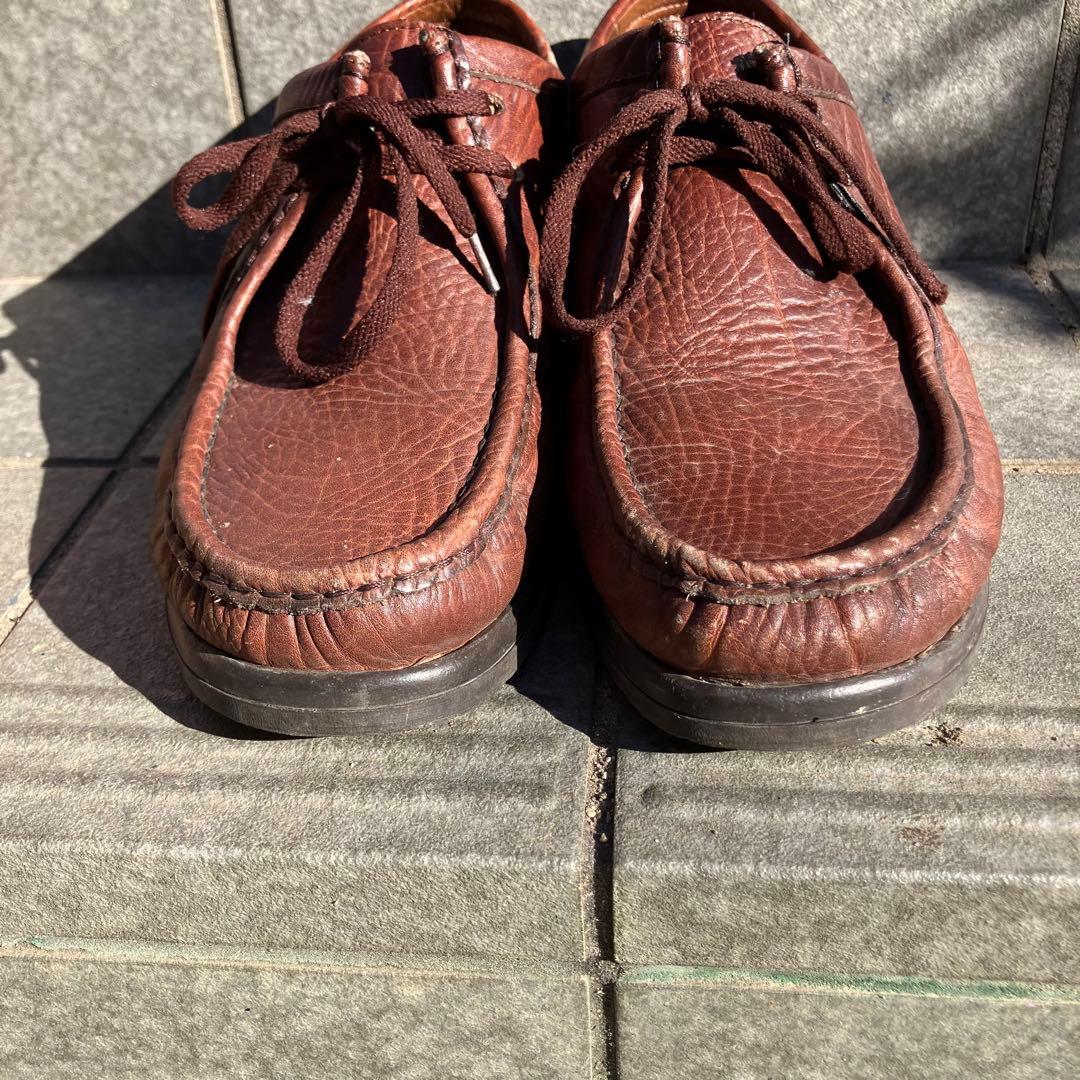 ブラウン レザー モカシン　mephisto