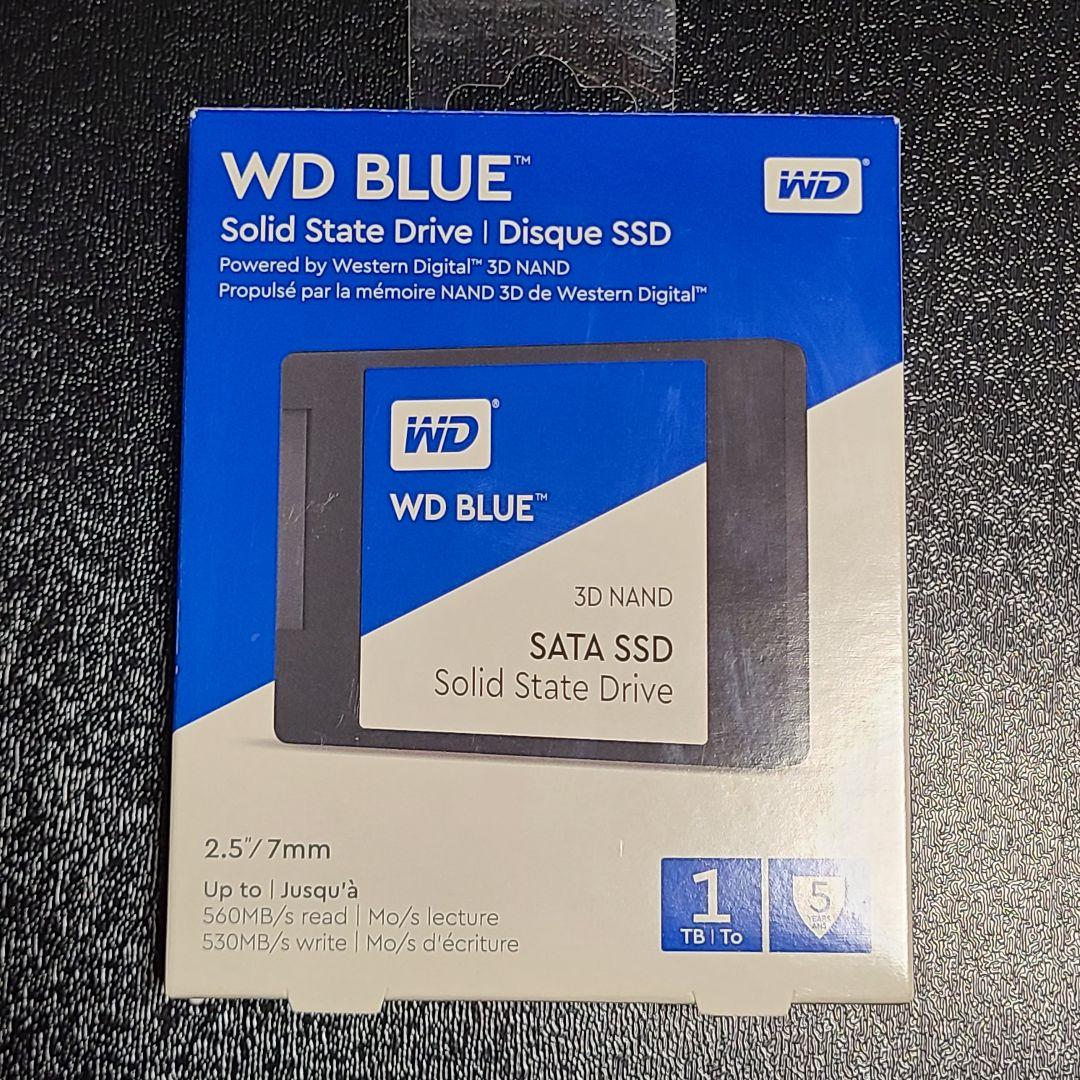 【新品未使用】 WD Blue 1TB SSD 2.5インチ