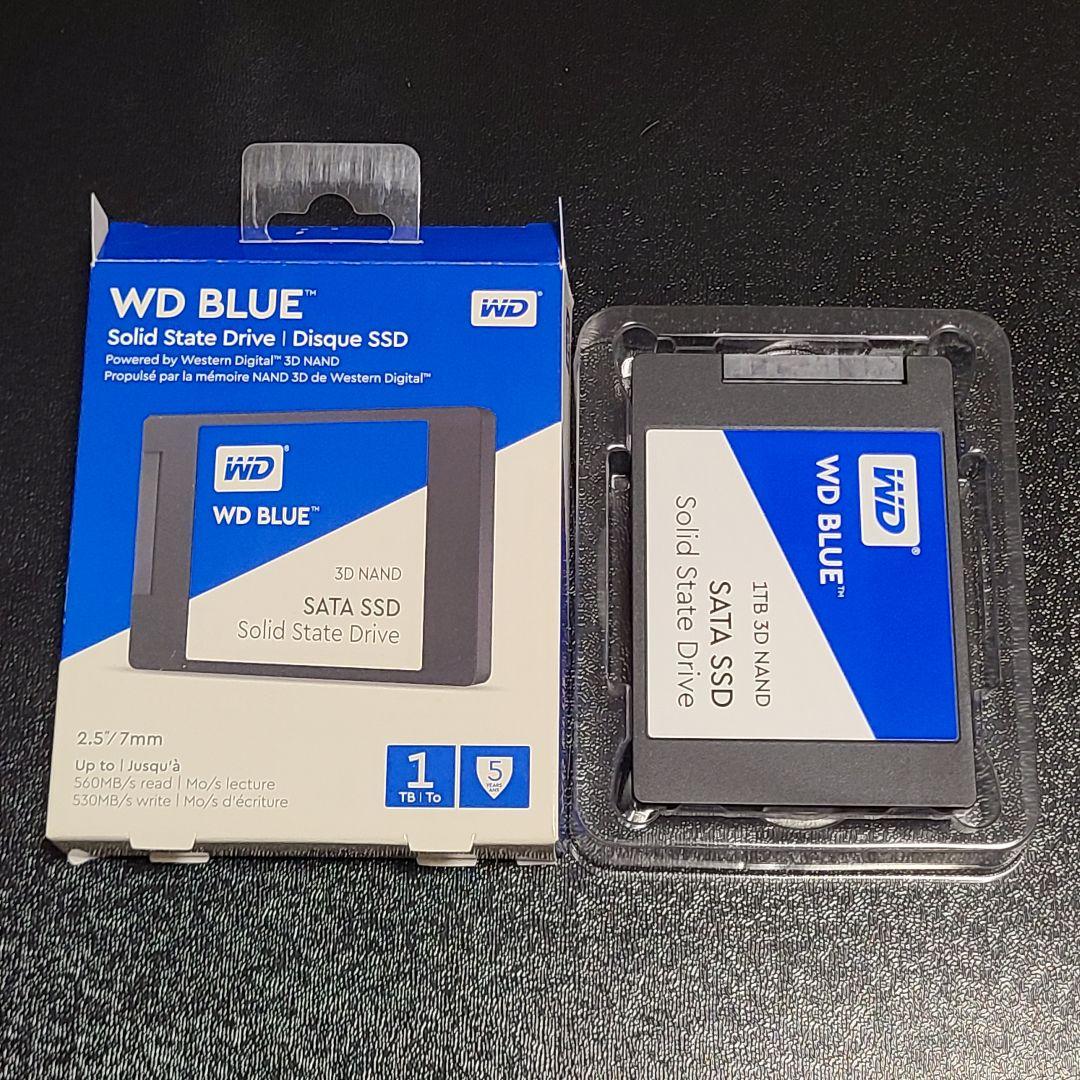 【新品未使用】 WD Blue 1TB SSD 2.5インチ