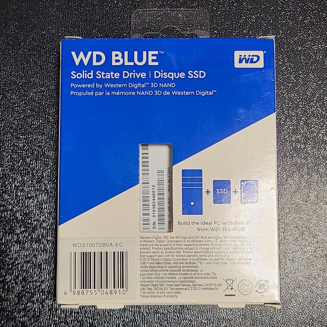 【新品未使用】 WD Blue 1TB SSD 2.5インチ