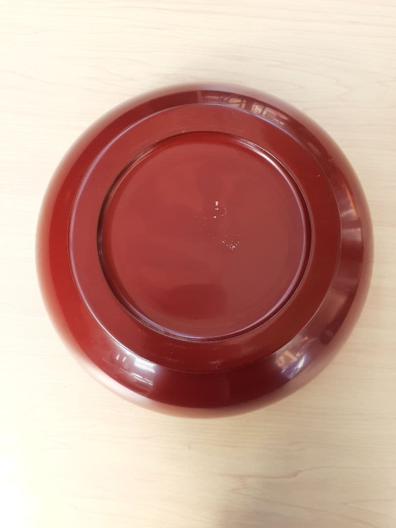 漆塗り　菓子皿