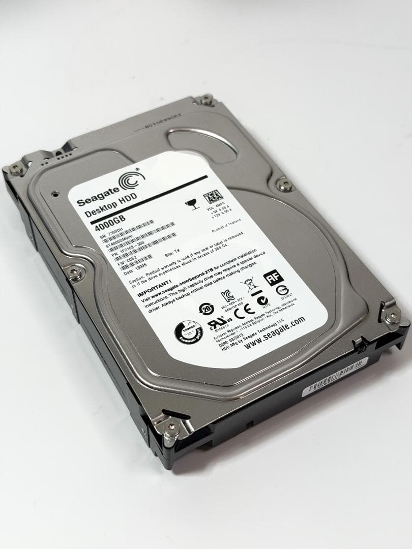 Seagate ST4000DM000 4TB 4本セット