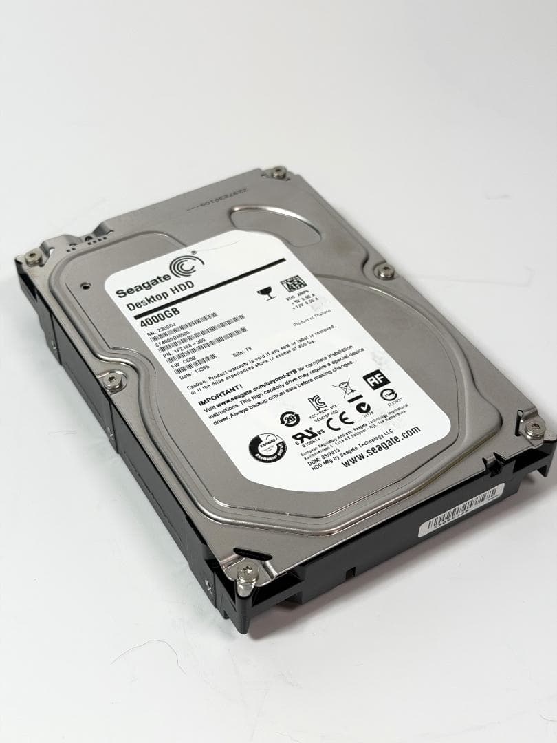 Seagate ST4000DM000 4TB 4本セット