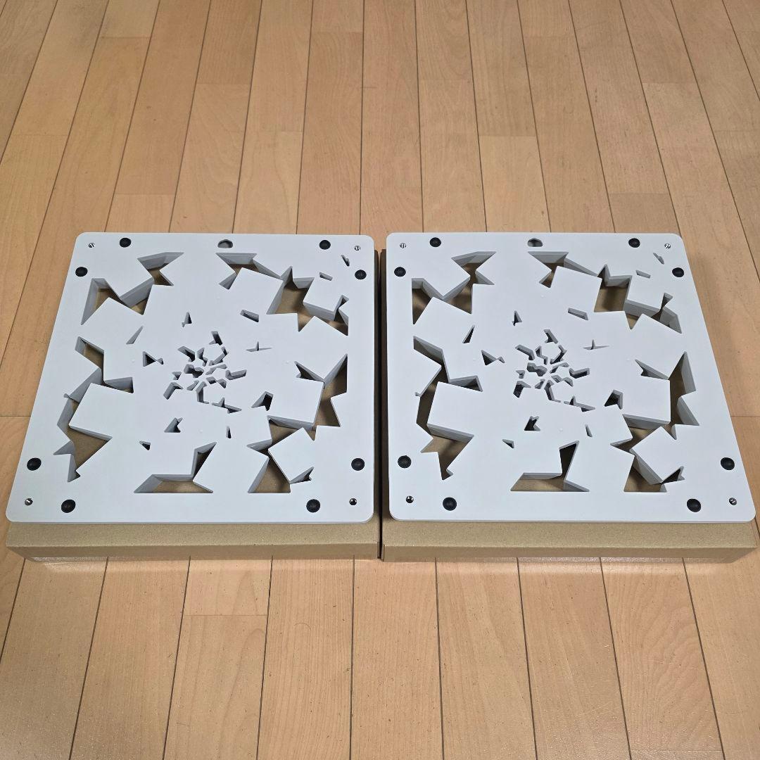 ほぼ新品・音響拡散体 オトノハ Ivy yall 2個セット whitegray