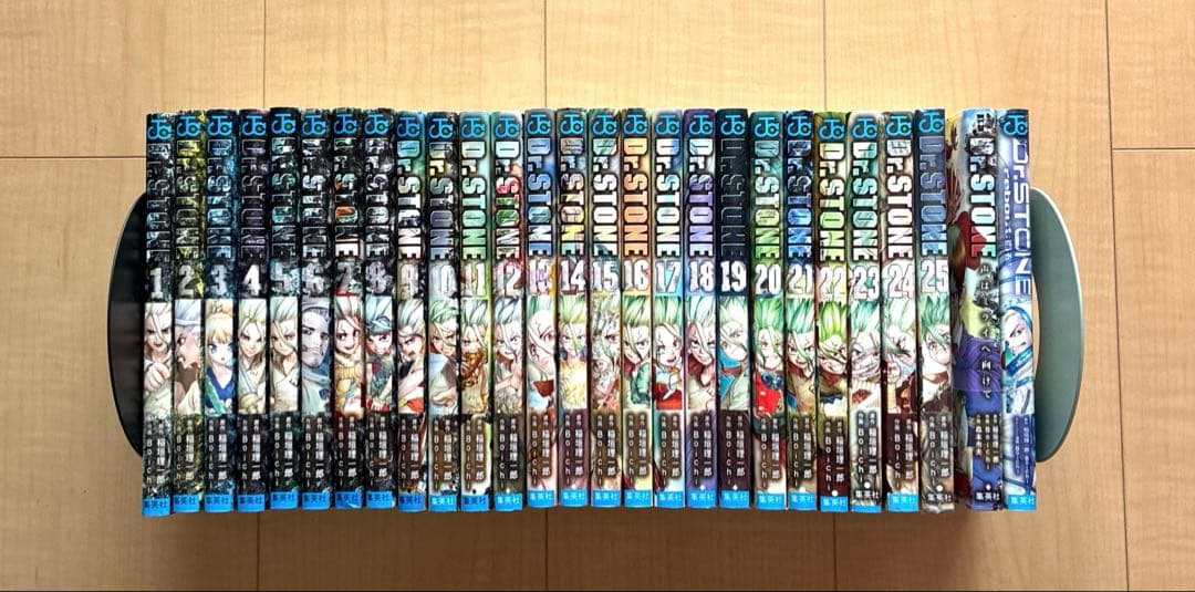 Dr.STONE 1巻から25巻＋2冊全巻セット特典ポストカードおまけ付き
