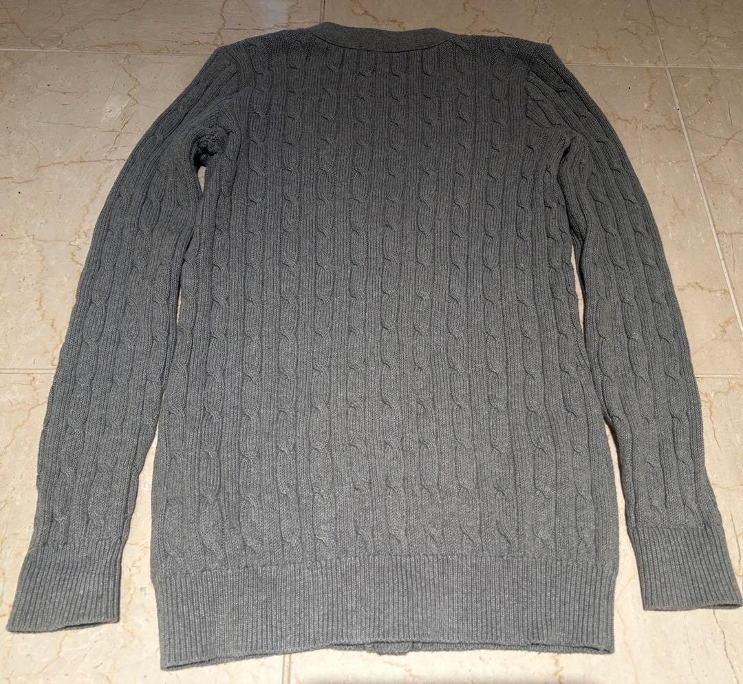 ラルフローレンPOLO RALPH LAUREN ロングカーディガンケーブル現行