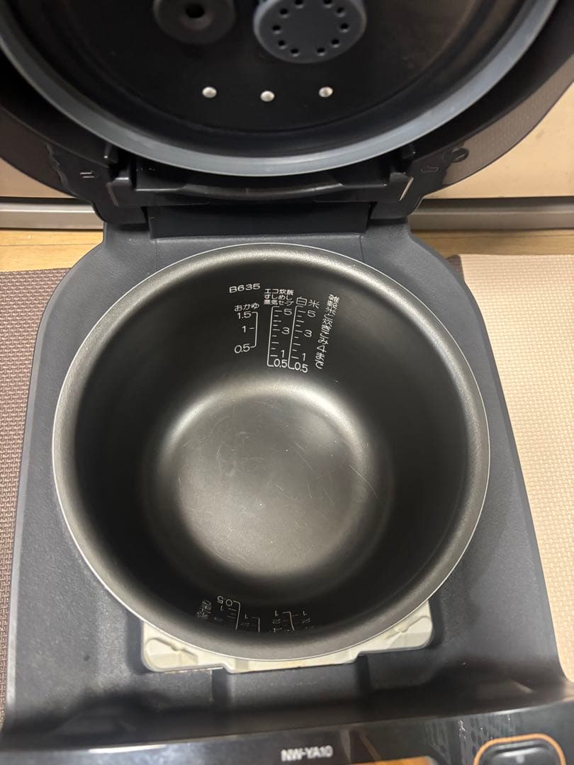 NW-YA10 圧力IH炊飯ジャー 5.5合炊き24年製動作品