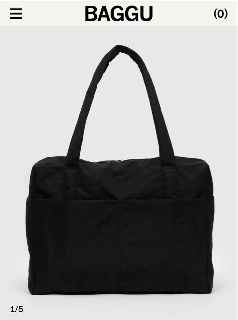 BAGUU Cloud Carry-on ブラック