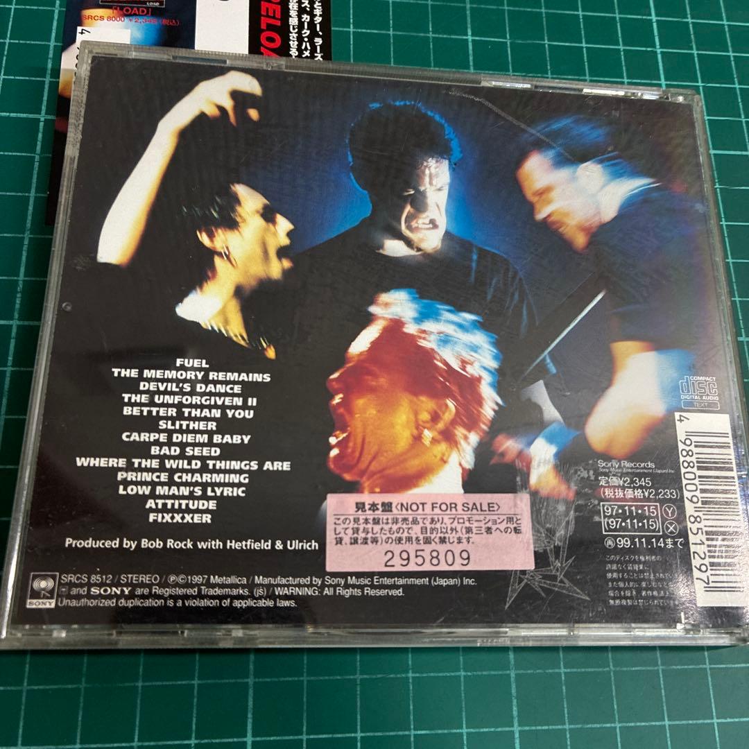 見本盤/帯付/CD/メタリカ/LLICA/メタリカ/RELOAD