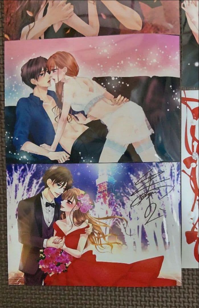 【非売品】コーヒー&バニラ 応募者サービス★生写真サイン入♥️ポストカードセット