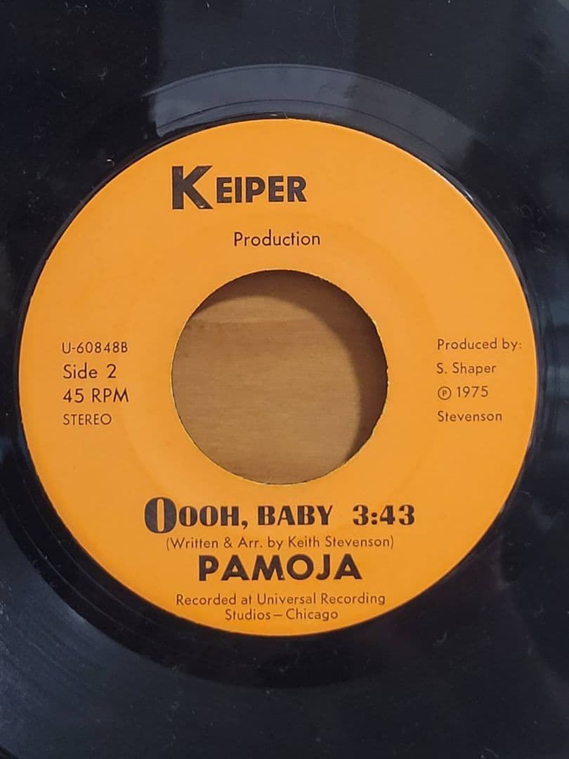 Pamoja「Only The ～/ Oooh, Baby」US オリジナル