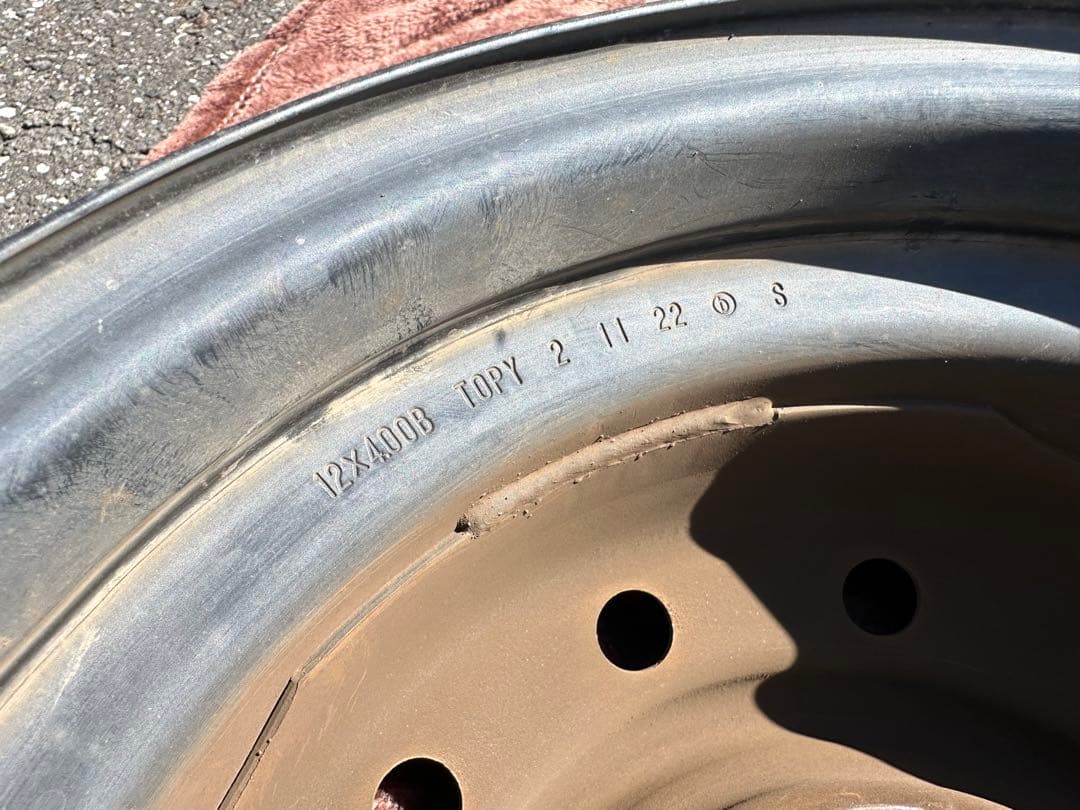 12インチ 4本セット　スズキ純正　黒