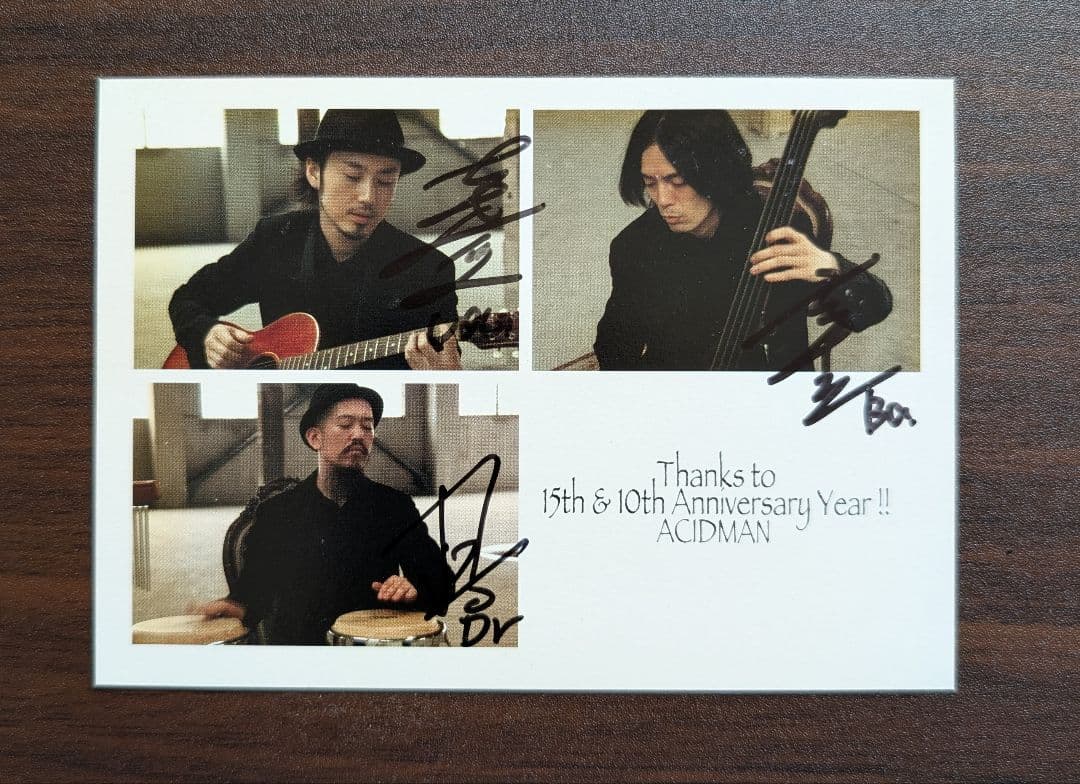 p*y様 ACIDMAN 15th & 10th Anniversary フォト