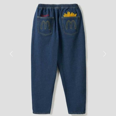 グラニフ×マクドナルド　コラボ　デニムパンツ　Мサイズ