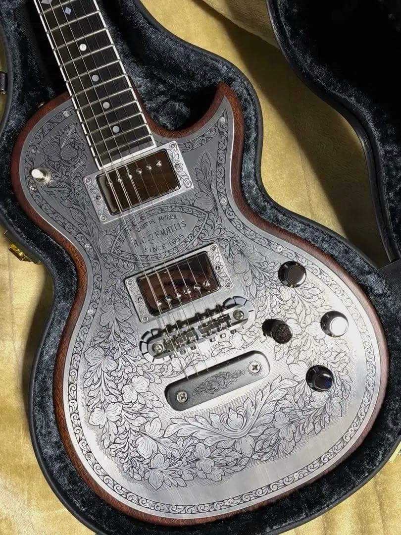 極美品 ZEMAITIS MFG-AC-22 NT burst backer