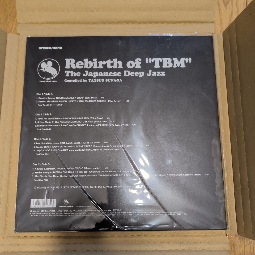 Rebirth of TBM 2枚組レコード（未再生）