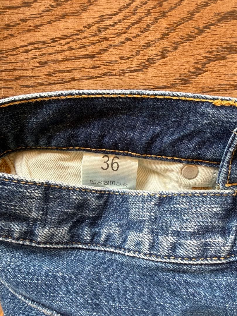 chiiiibag Tapered Denim Pants 36 リング付
