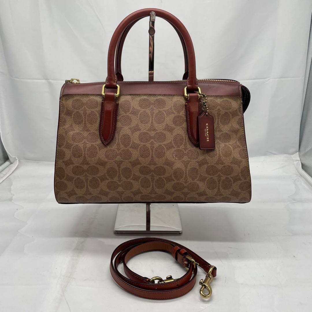 【kk/3.12】COACH 2way ボンドバッグ 30949
