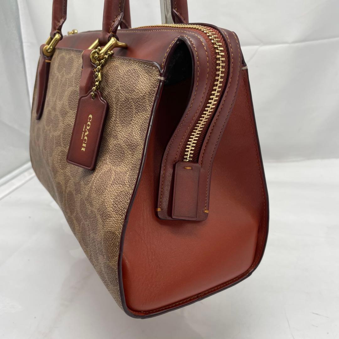 【kk/3.12】COACH 2way ボンドバッグ 30949