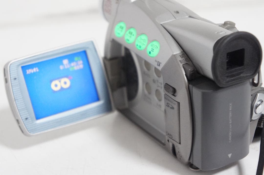 【再生OK】DM FV30 Canonダビング MiniDVビデオカメラ　225