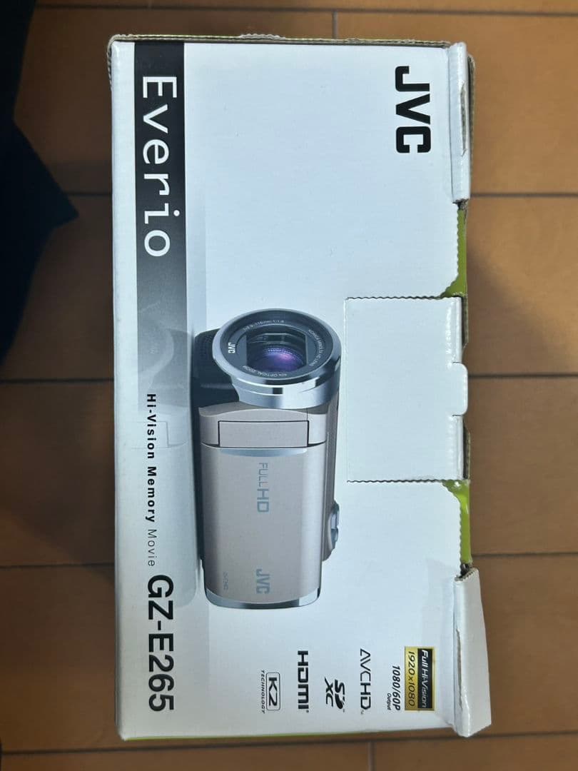 【動作確認済】JVC　erio GZ-E265ビデオカメラ フルHD 32GB