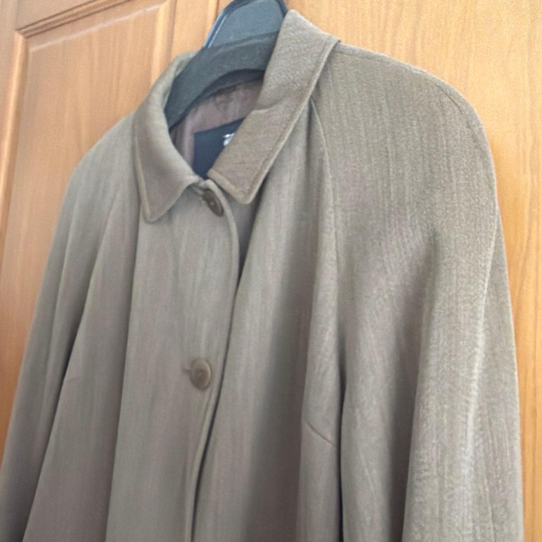 美品　正規品　Burberryコート　カーキ色　大きいサイズ
