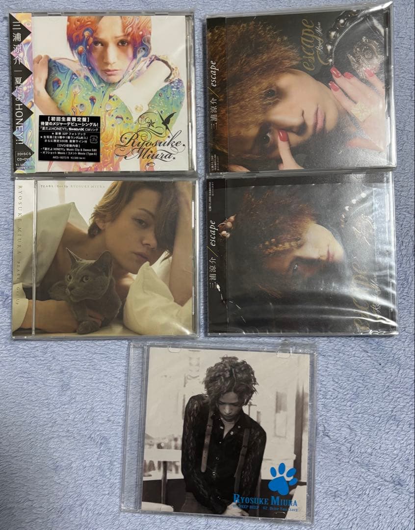 三浦涼介 CD5枚+特典セット