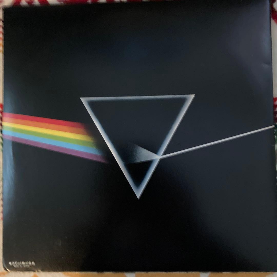 Pink Floyd 狂気 ポスター付き LPレコード中古