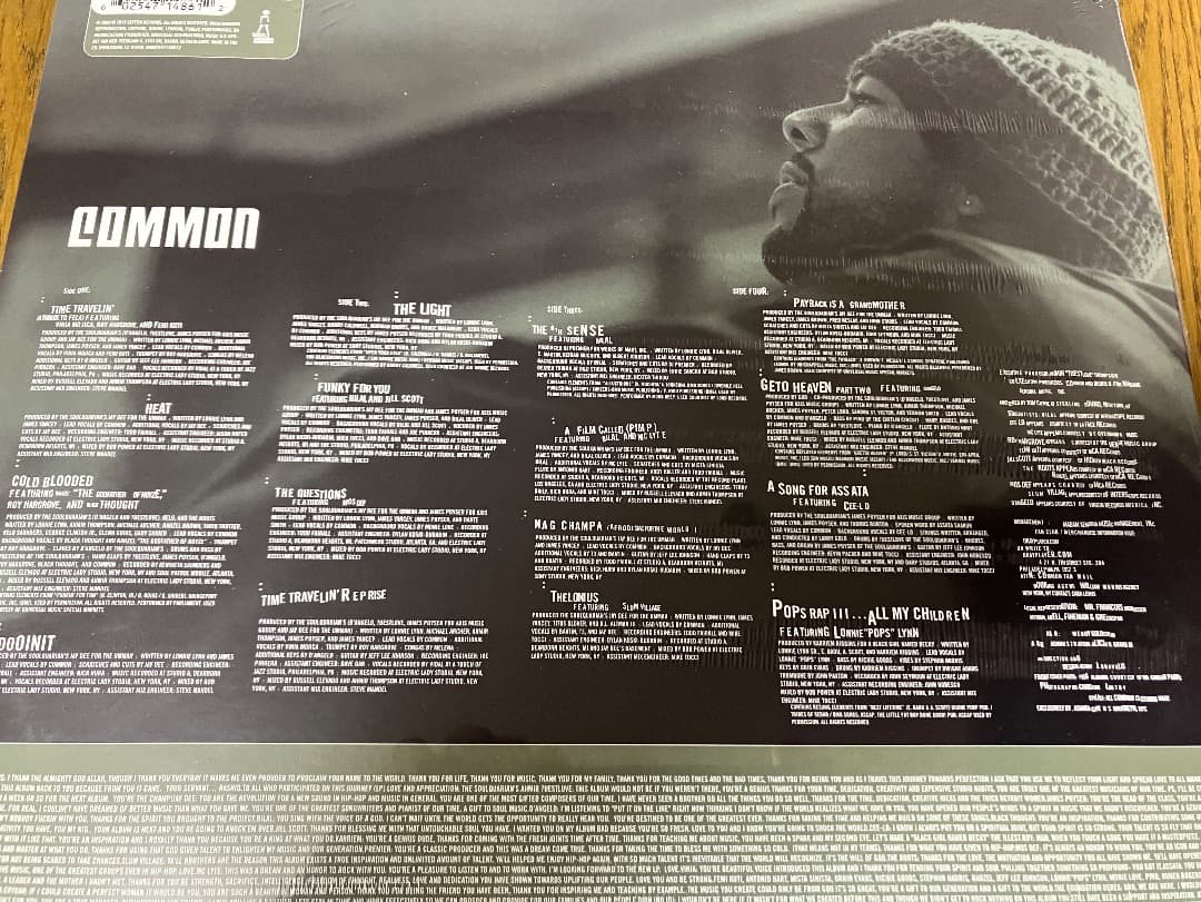 新品 Common / Like Water For Chocolate 2LP