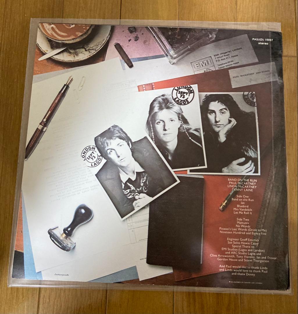 稀少南アフリカオリジナルBand OnポールマッカートニーBeatlesレコード