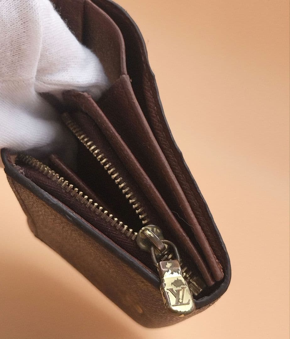 【正規品】ルイヴィトン モノグラム 二つ折り財布 レディース 人気