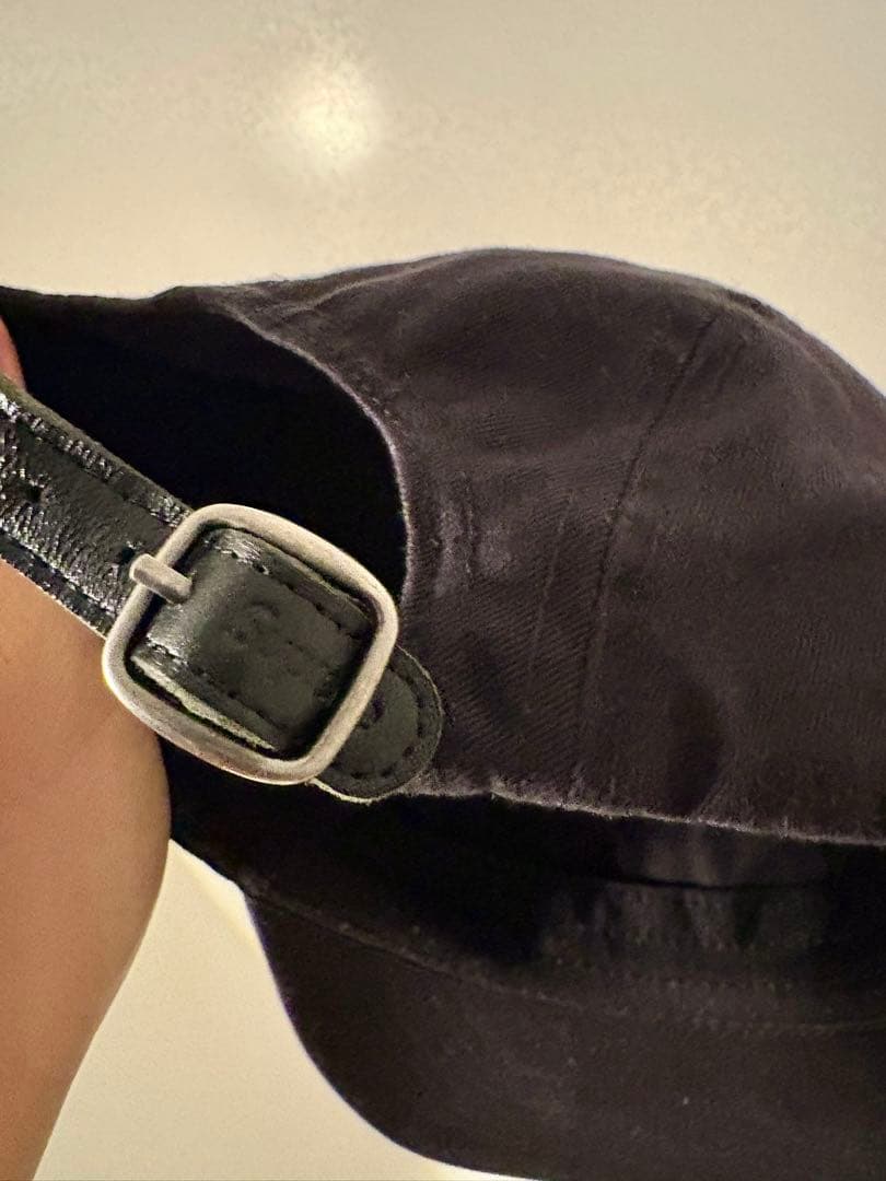 シュプリーム Supreme wash Twill Camp Cap Black