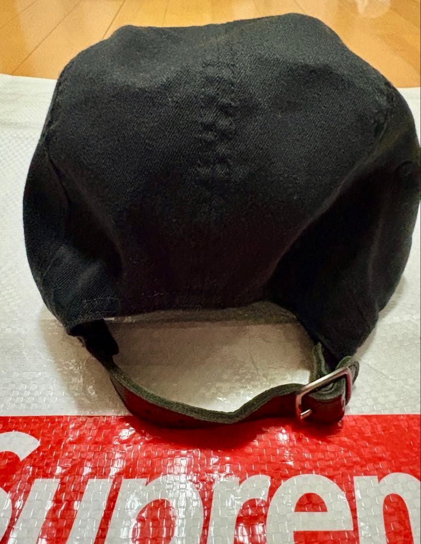 シュプリーム Supreme wash Twill Camp Cap Black