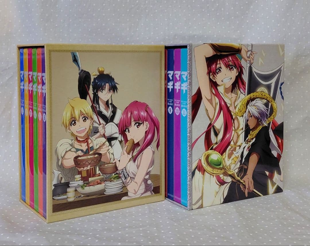 The labyrinth of magic magi マギ　DVD　1期　2期