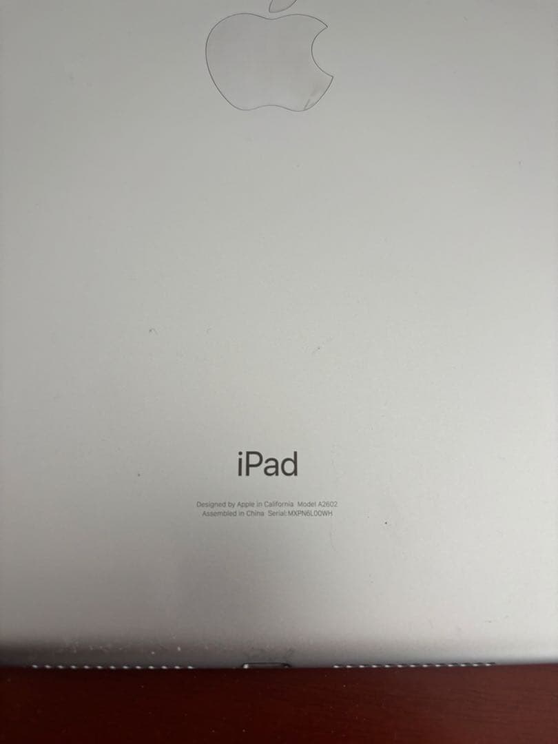 iPad 10.2インチ 第9世代 Wi-Fi 64GB MK2L3J/A