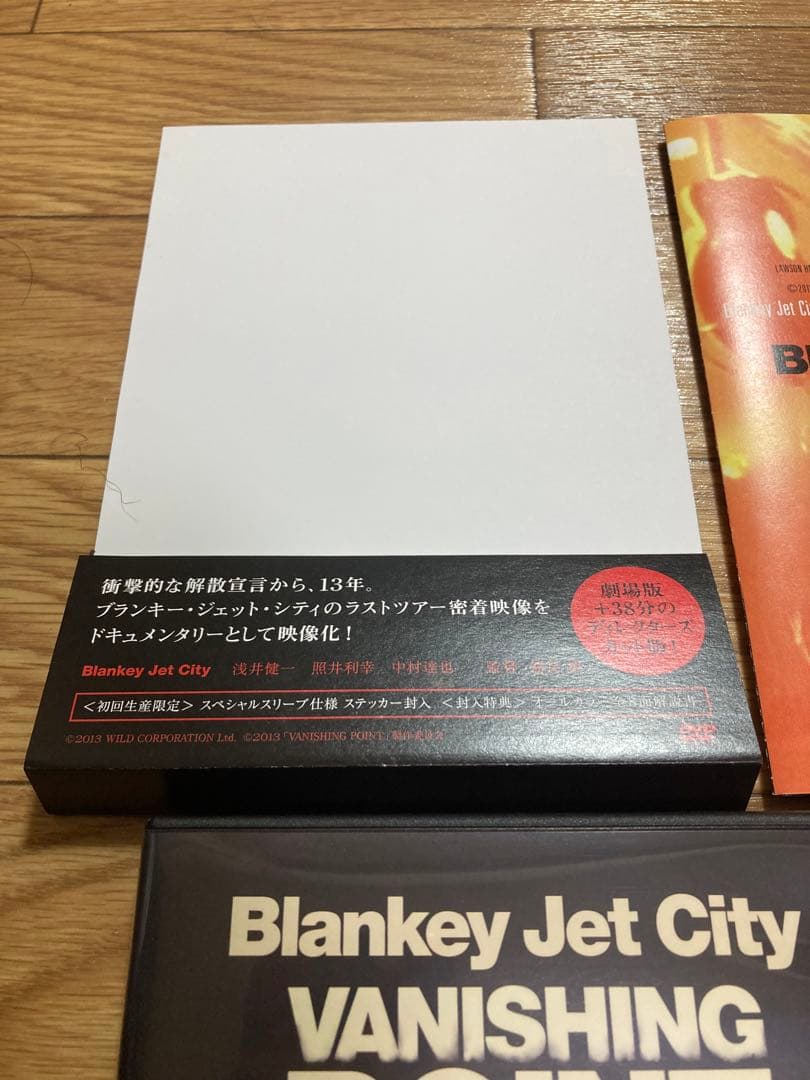 希少 DVD BLANKEY JET CITY VANISHING POINT