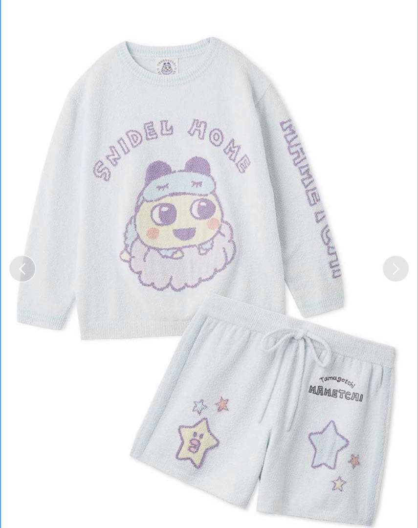 【セット商品】【たまごっち】ニットプルオーバー＆ニットショートパンツSET