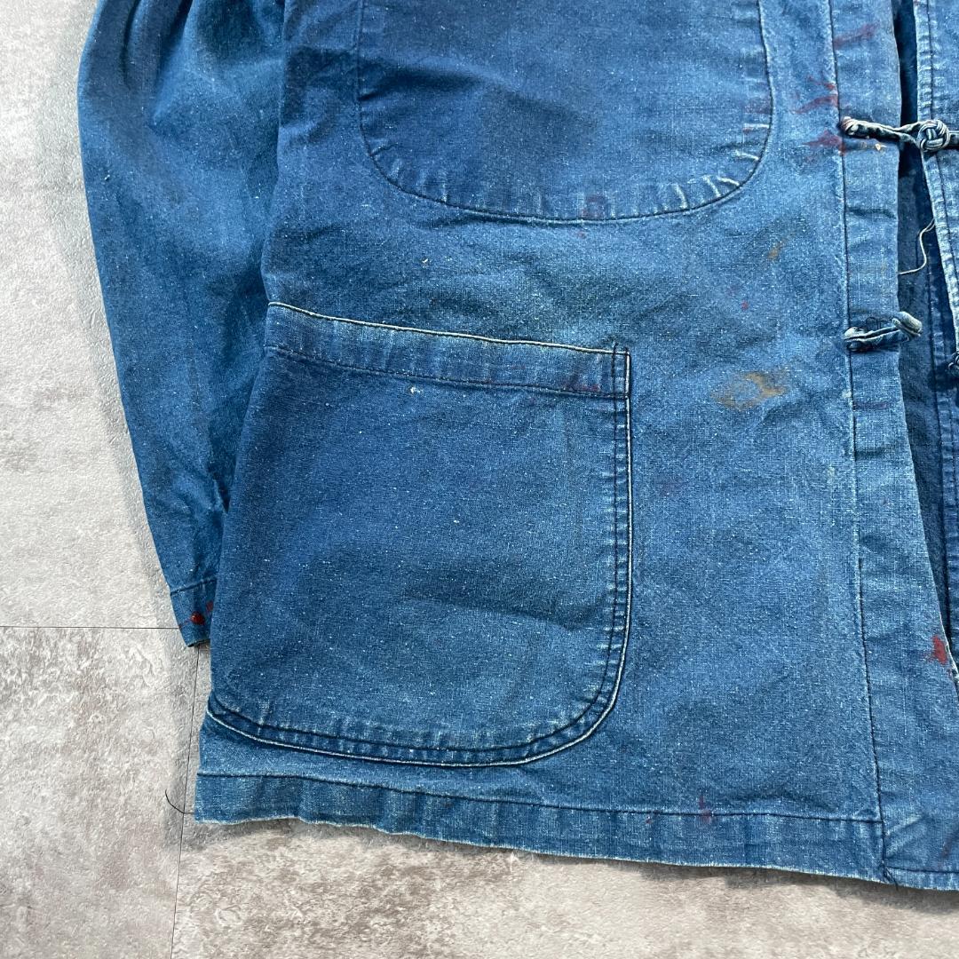 ジャケット・アウター 70s Shonghai french china indigo jacket