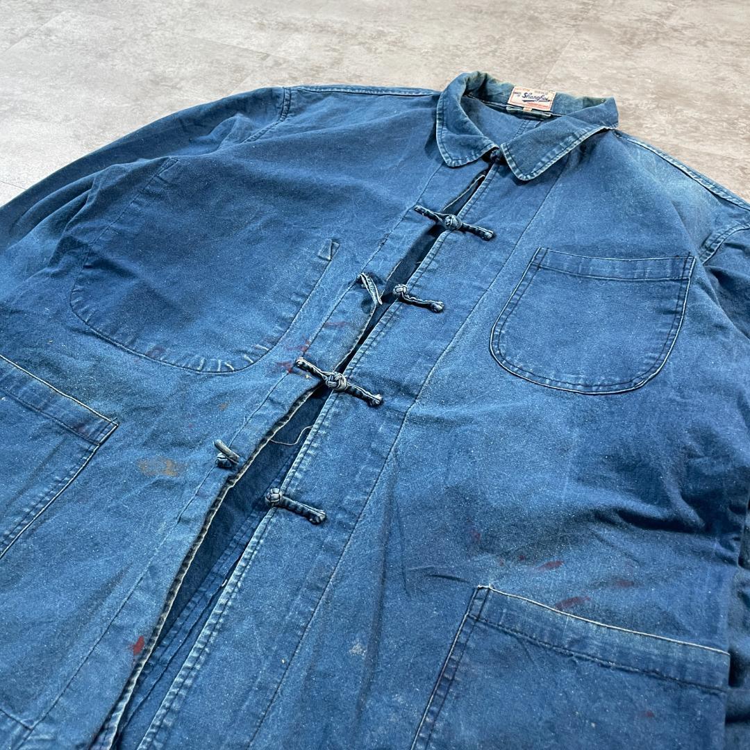 ジャケット・アウター 70s Shonghai french china indigo jacket