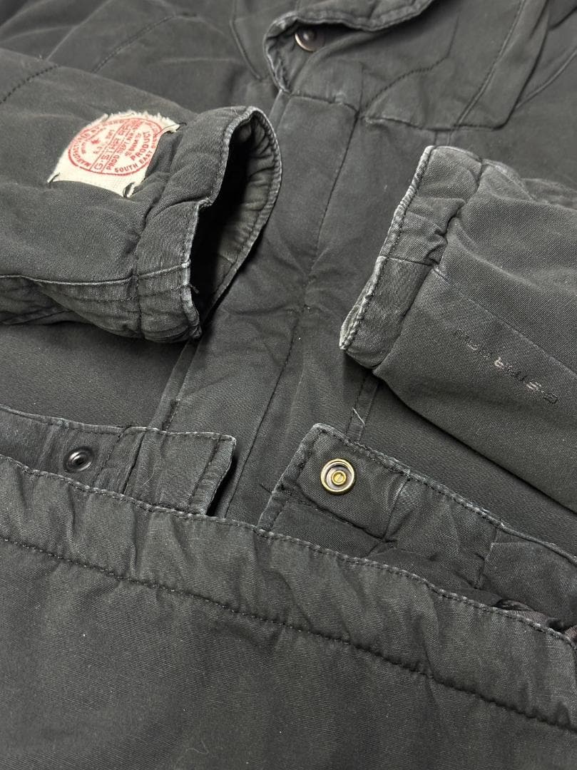 ⭐️お洒落マットブラック⭐️ G-STAR RAW モッズコート 機能性抜群 M