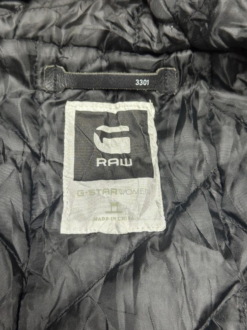 ⭐️お洒落マットブラック⭐️ G-STAR RAW モッズコート 機能性抜群 M