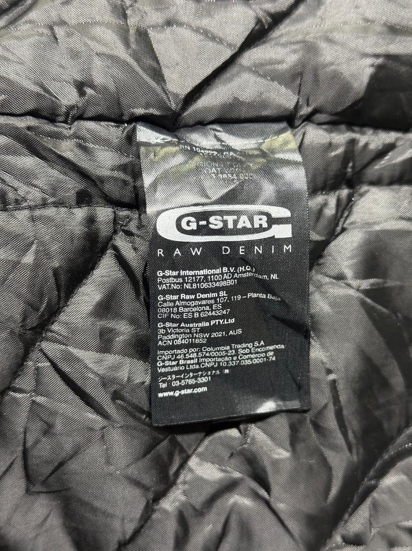 ⭐️お洒落マットブラック⭐️ G-STAR RAW モッズコート 機能性抜群 M