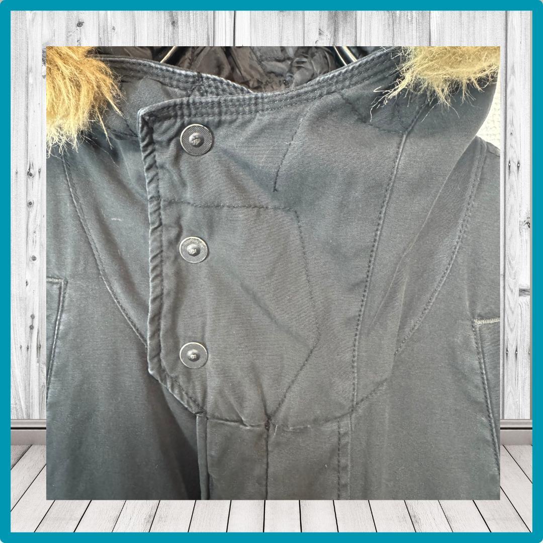 ⭐️お洒落マットブラック⭐️ G-STAR RAW モッズコート 機能性抜群 M