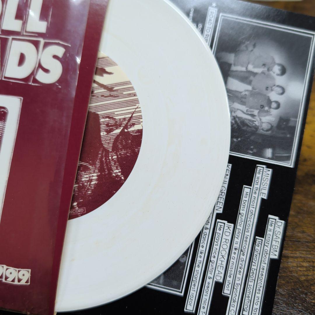 ​JELLYROLL ROCKHEADS 7インチ レコード 白盤 激レア盤